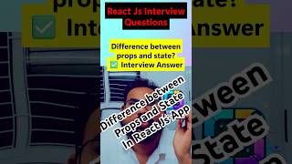 🔥 Difference Between Props and State in React #reactjs #easytoupgrade #javascript