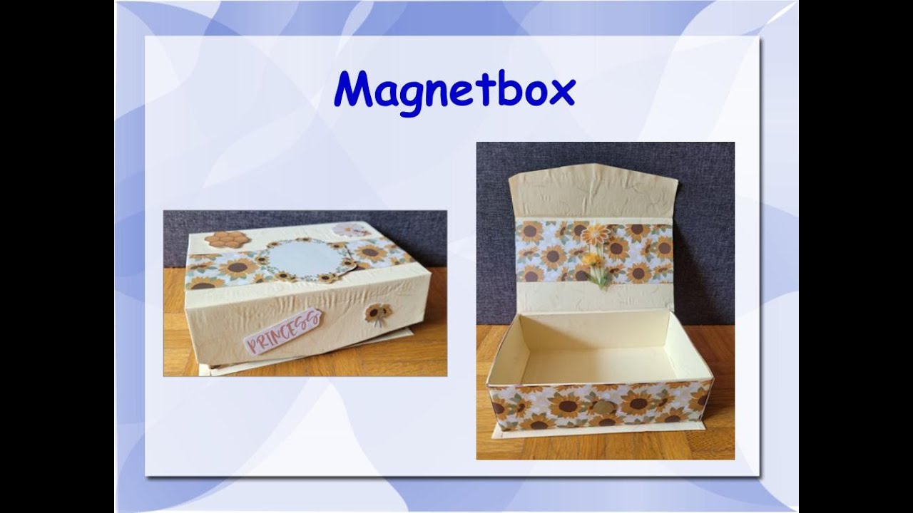 Anleitung: Magnetbox basteln - 