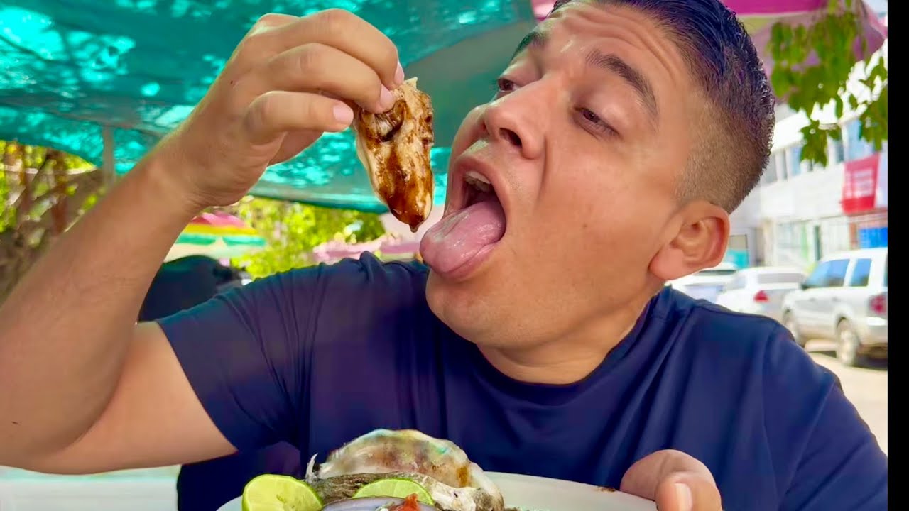 Mariscos de carretas y Halloween