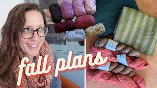 Fall Knitting Plans | Using Yarn From My Stash