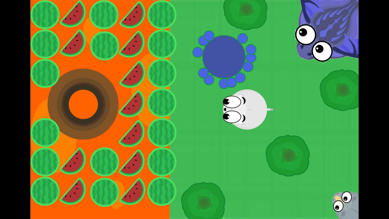 Mope.io|Only Watermelon Challenge