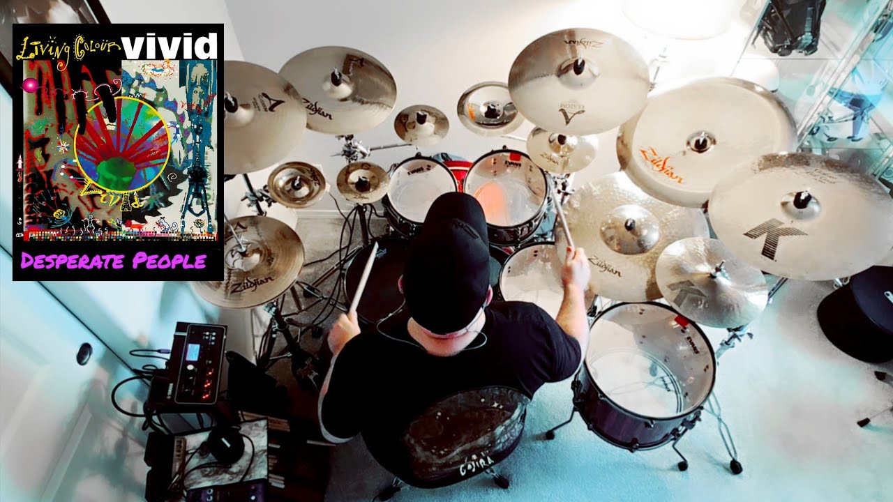 Living Colour- Deperate People Drum Cover