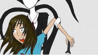 Lets Paint Speedart Halloween Special Slender Man
