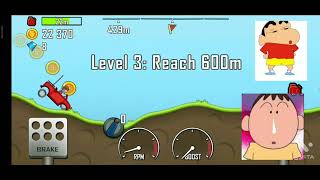 Shinchan and Bochan plays [Hill Climb Racing]but It gone very intense#Lion God Gaming screenshot 1