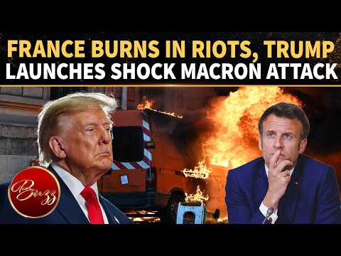 'FRANCE IS BURNING': Trump BLASTS Macron As Arson, Looting Engulf Paris, Fires SHOCK Warning