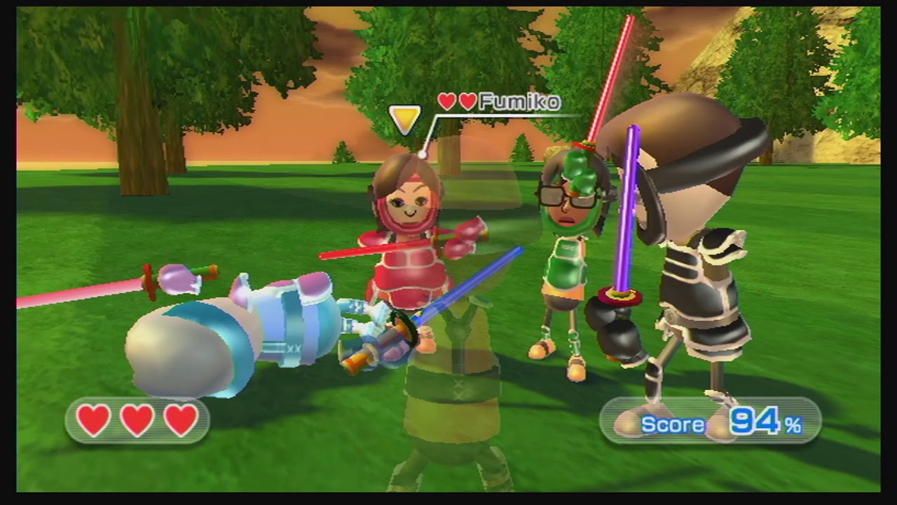 Wii sports resort swordplay--All full combos