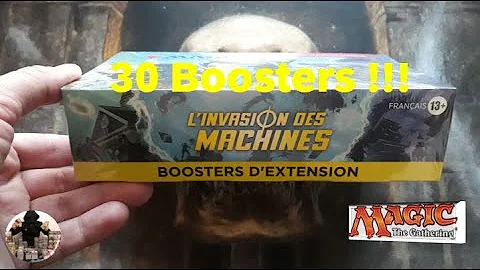 Opening a Box of 30 Machine Invasion Expansion Boosters