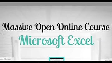 Insert a Symbol in Microsoft Excel: Excel MOOC