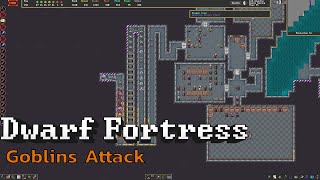 How to Stop a Goblin Attack - Dwarf Fortress Gameplay screenshot 5