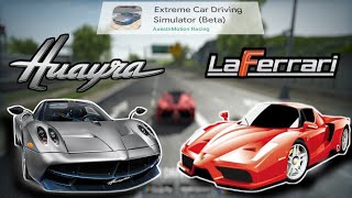 DRAG RACE ON OFF-ROAD 💥 | Huayra Pigani Vs Laferrari | Extreme Car Driving Simulator | screenshot 5
