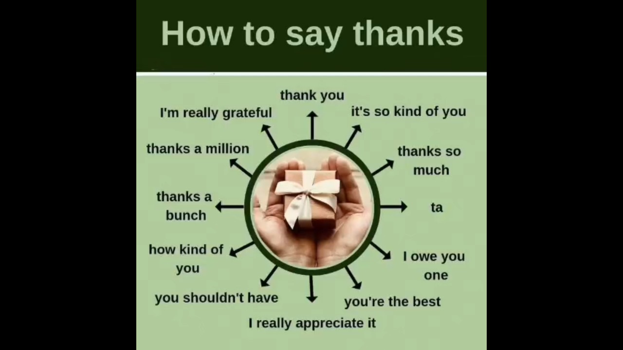How to Say Thanks in English Like a Pro🗣️