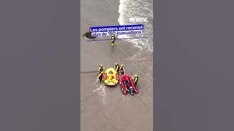 Australie: les pompiers viennent en aide aux personnes bloquées par les eaux