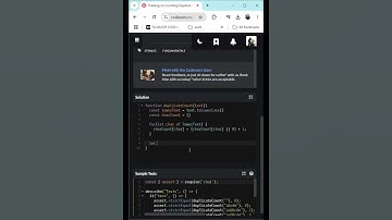 solve kata 6  Counting Duplicates JS #kata #codewars #js #javascript #learntocode