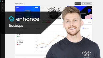 Backing up websites and emails in Enhance