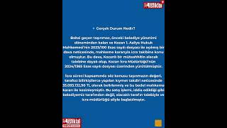 Kozan Beledi̇ye Başkani Mustafa Atlidan Basina Ve Kamuoyuna Açiklama