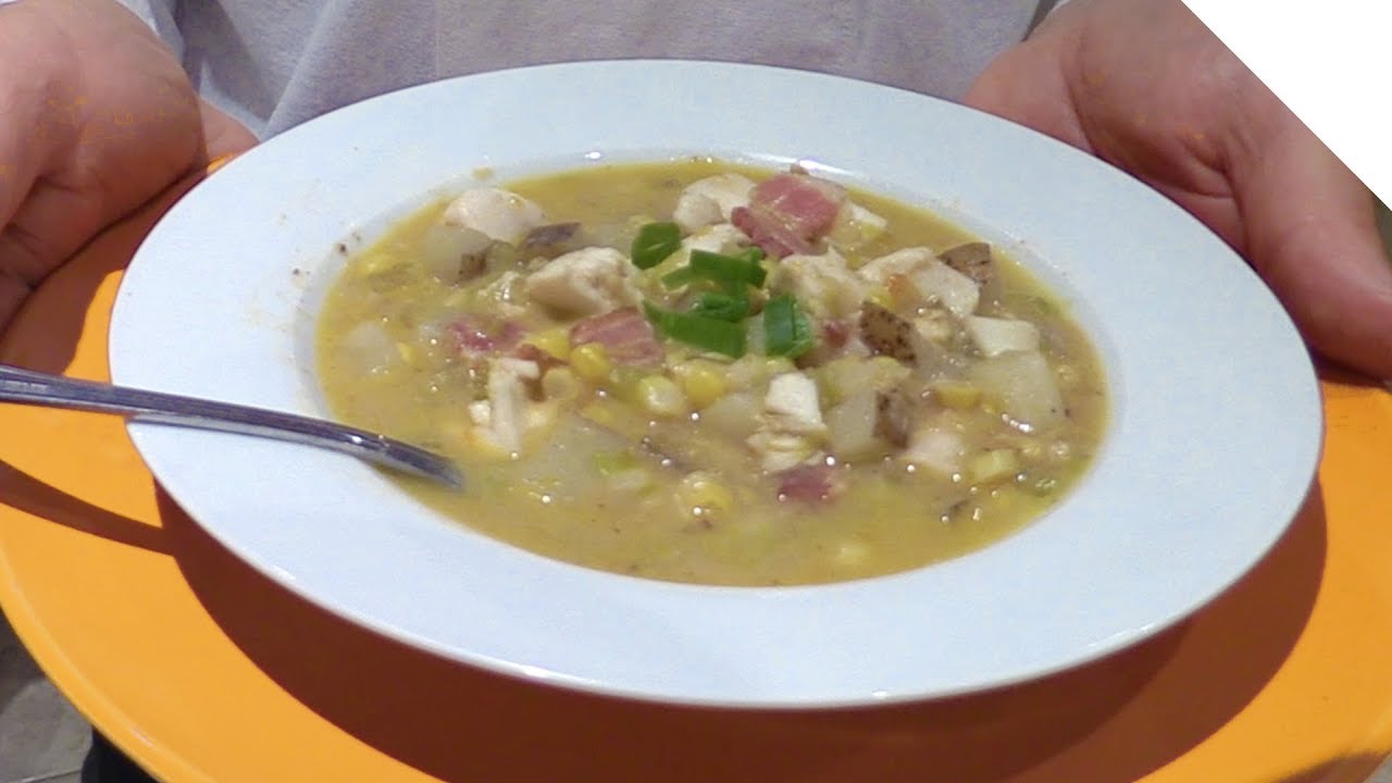 Delicious Fish Chowder Recipe YouTube
