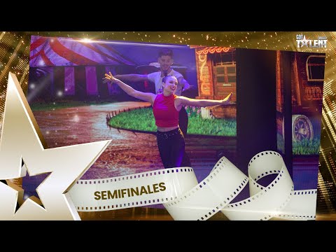 Cecilia patinó a puro ritmo en el escenario