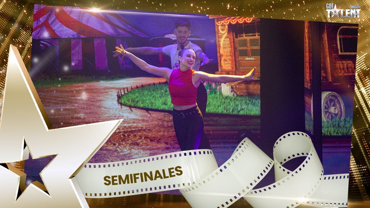 Cecilia patinó a puro ritmo en el escenario