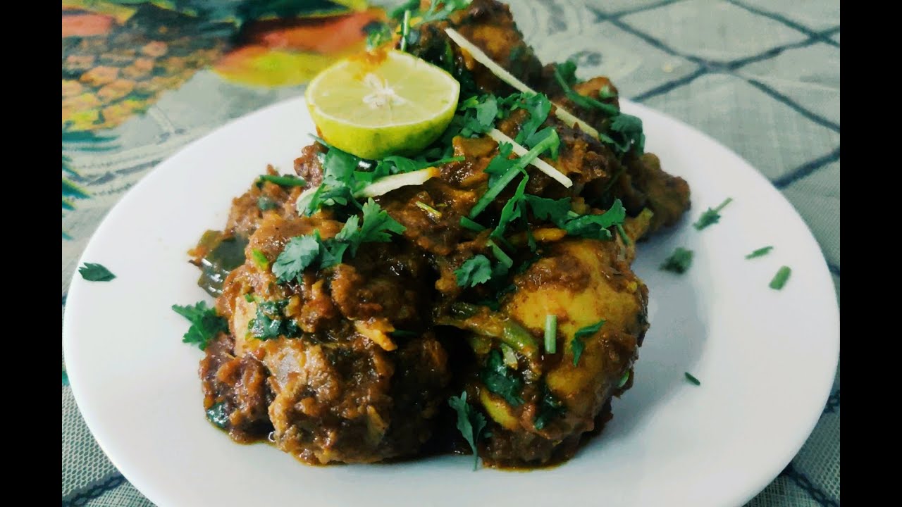 Kadai Chicken in Telugu Bharat Cuisine YouTube