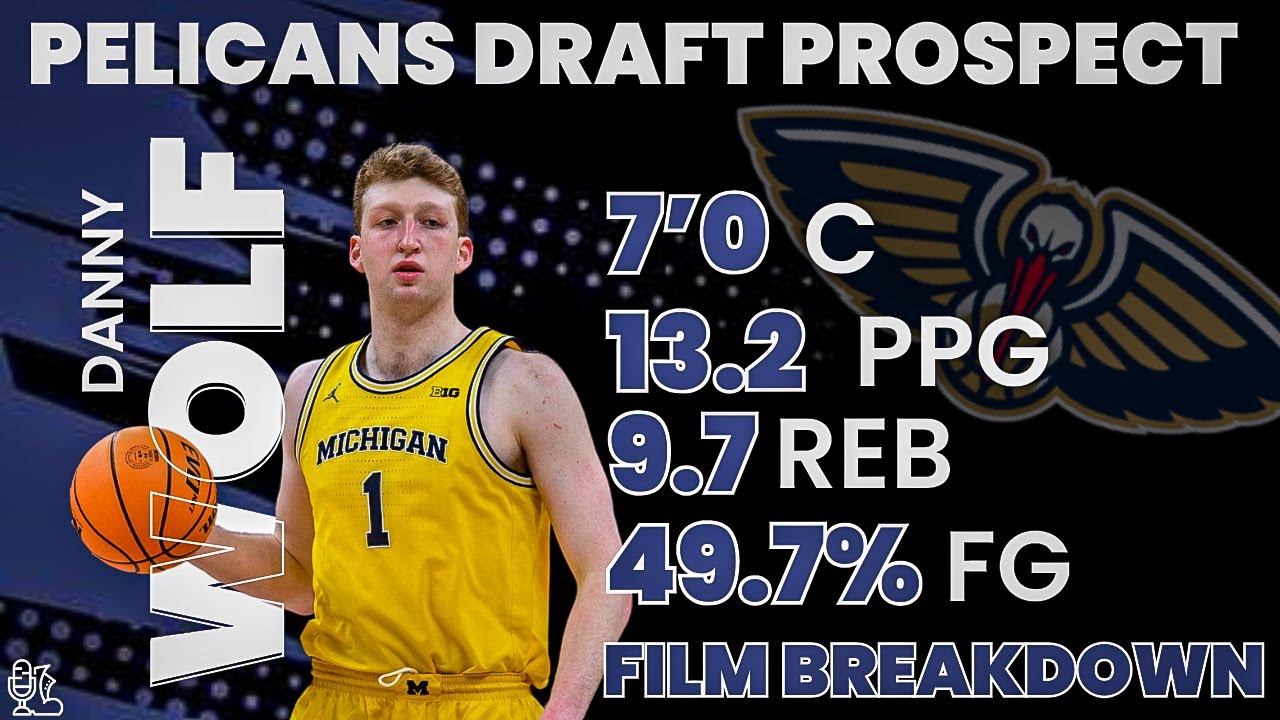 Why The New Orleans Pelicans should draft Danny Wolf