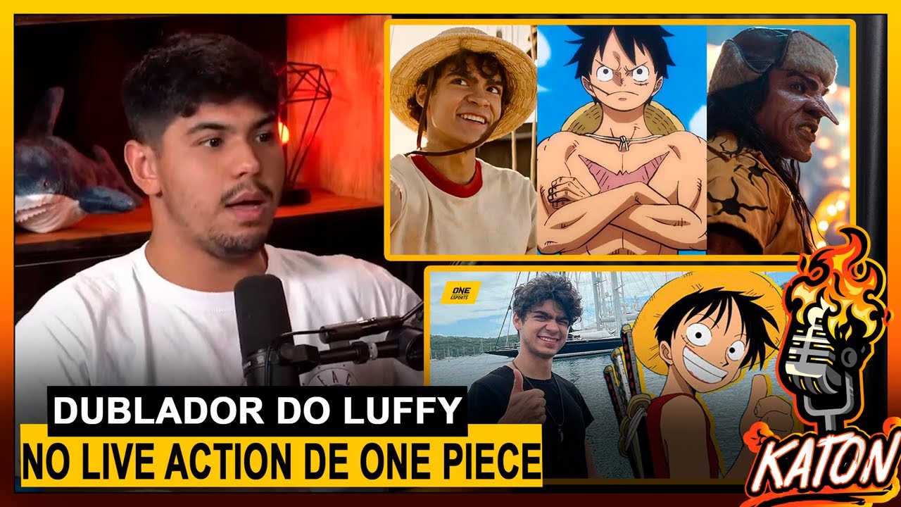 Conheça os dubladores que podem se tornar a voz de Luffy no Live Action de  One Piece.
