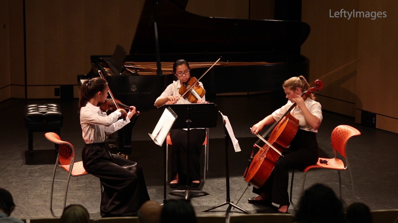 "Allegro con brio" from String Trio Op. 3, No. 1 in Eflat Major by