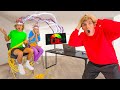 LIE DETECTOR TEST on BEST FRIEND and GIRLFRIEND!! (ARE THEY TWIN GAME MASTERS?)