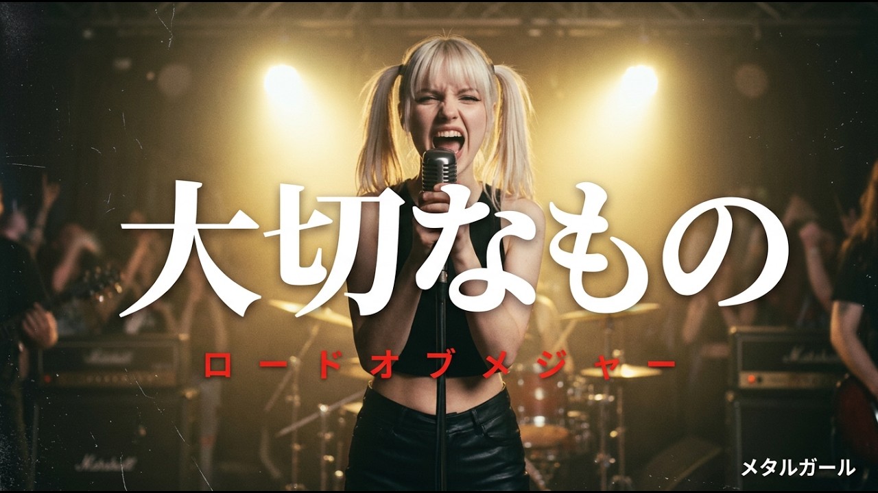 大切なもの - ロードオブメジャー【海外メタルガールが歌ってみた】(J