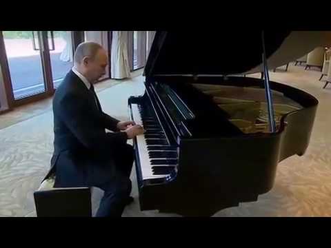 Путин Играет На Рояле
