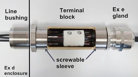 LBCON... the easy way to connect a flameproof enclosure