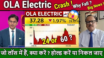 OLA Electric share news,kyu gir raha hai?, hold or sell ?future Analysis,ola share target 2030
