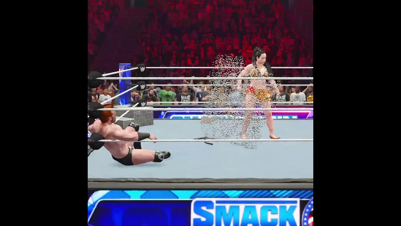 FULL MATCH: Roman Reigns VS Nikki Cross Massive Fight In Wrestle Mania WWE2K5