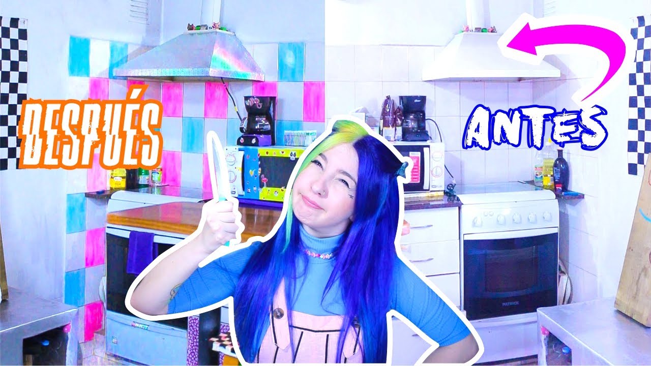 Transforme mi cocina ¡era un desastre! 😱  Lo mejore vs lo arruine - Ann Look