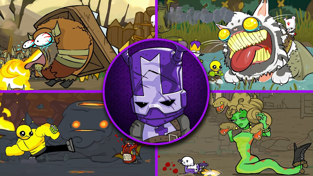 Castle Crashers blog: 22 unlockable characters (head asplode) – Destructoid