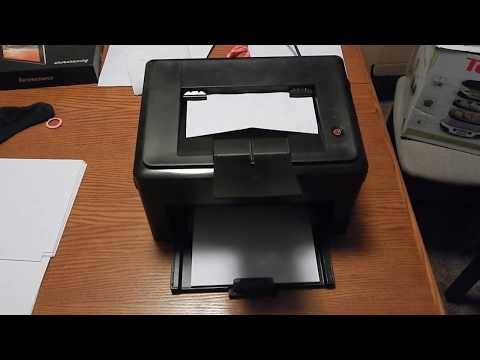 Samsung ML-1640 - wydruk strony testowej z licznikiem // how to print test page