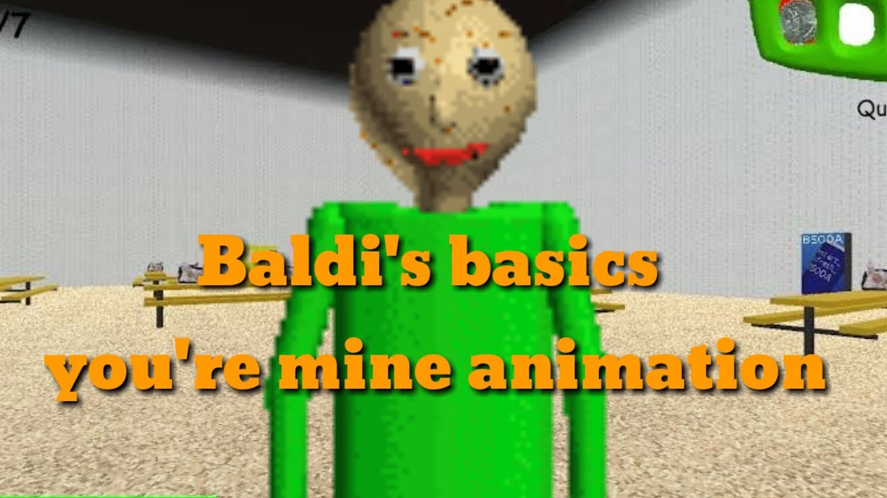 Baldi as seen in Baldi's Basics in Funkin, but it's badly made in  Anim8or! : r/BaldisBasicsEdu