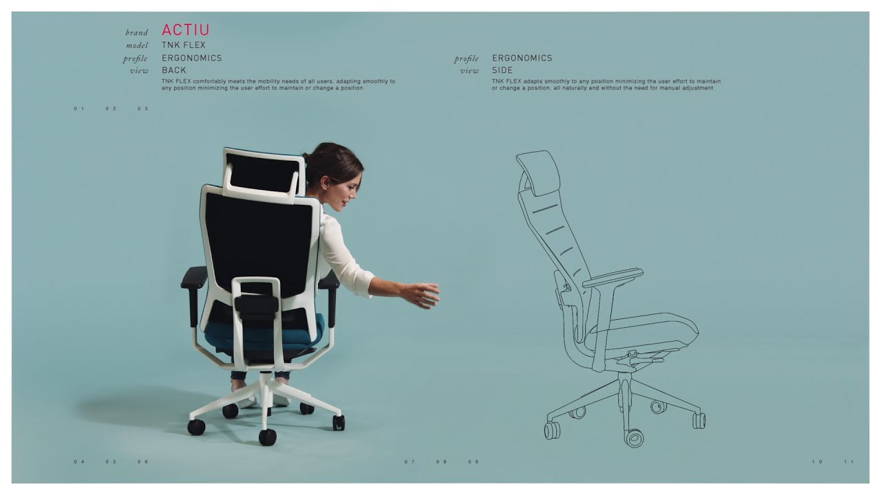 sabor dulce Inferior Insustituible Características de una silla ergonómica | ACTIU Home Office - Actiu