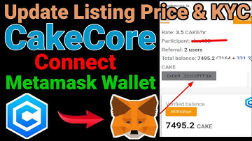 How to add cake core in metamask | Cake core contract address metamask |