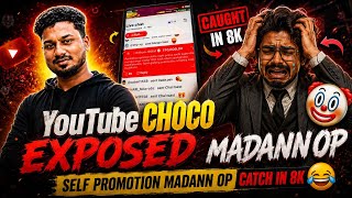 🌸Madann OP EXPOSED 🤡 Self Promotion Leaked on Live! #youtubechoco #GGgang #gg #live 