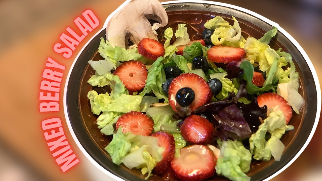 HOW TO MAKE THE BEST SUMMER BERRY SALAD | COOKING WITH CHEF MIKE