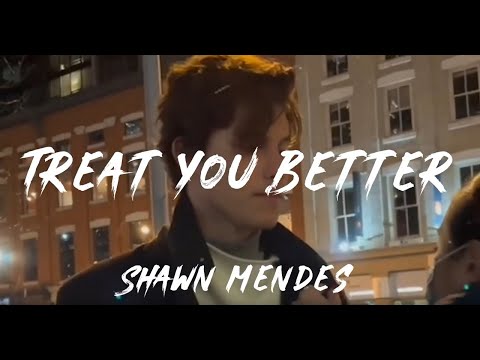 Shawn Mendes  – Treat You Better (Lyrics)