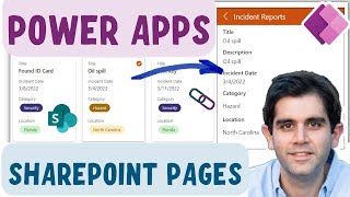 Power Apps in SharePoint Pages | Power Apps List Connected Web Parts screenshot 3