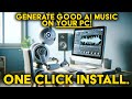 The stable diffusion of ai music  audio free local one click install