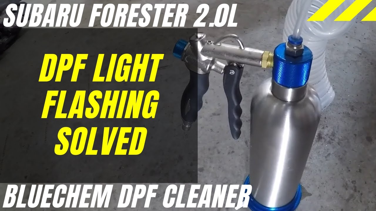 DPF light flashing! Subaru Forester 2.0L Turbo Diesel