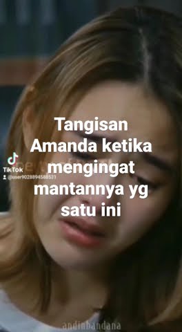 Amanda Manopo selalu menangis ketika melihat Poto salah satu mantan pacarnya