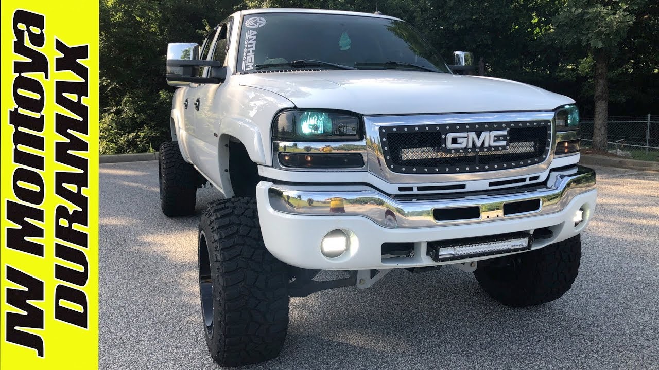 CLEAN NEW GRILL ON THE DURAMAX! - YouTube