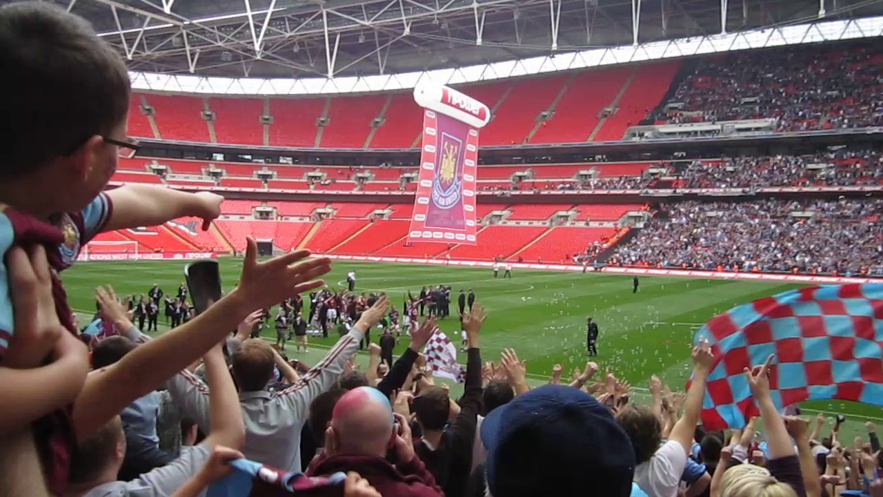 West Ham Utd Play Off Final 2012, celebration
