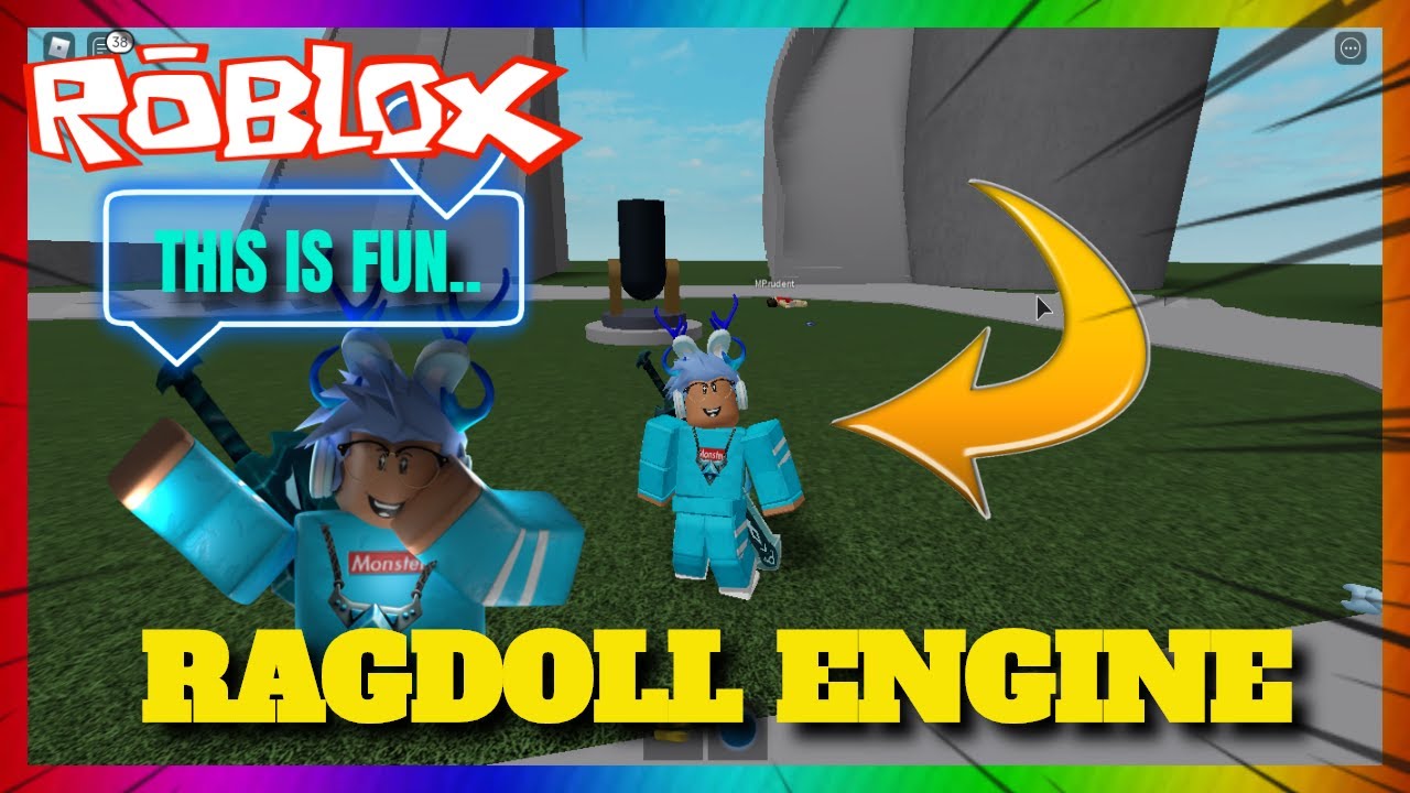 Playing Ragdoll Engine For The First Time First In Game Video Youtube - r6 rig ragdoll roblox