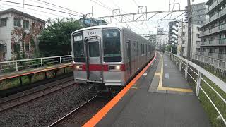 東武１０３０系普通池袋行き下板橋駅発車