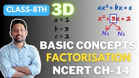 Factorisation class 8 NCERT Solutions for Class 8 Maths Chapter 14